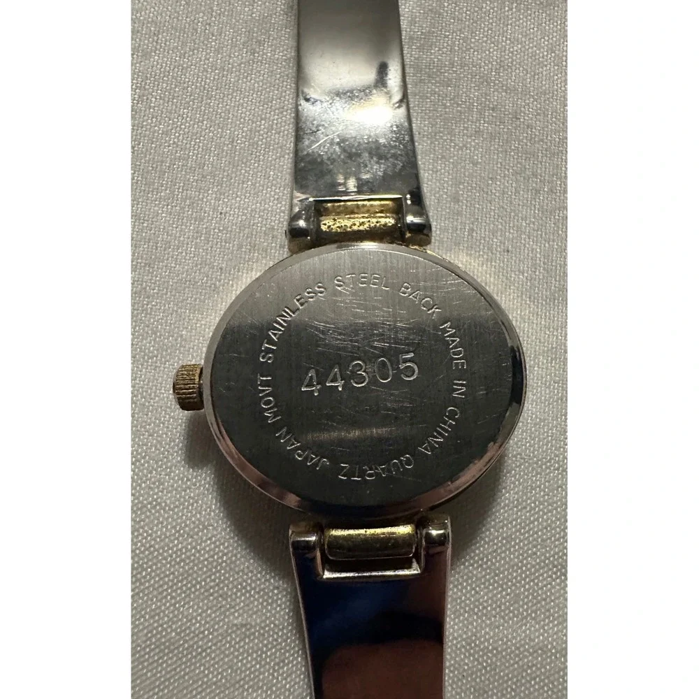 Rumours‎ Quartz Women's Silver Tone Oval Dial Dress Watch Japan Movt 44305